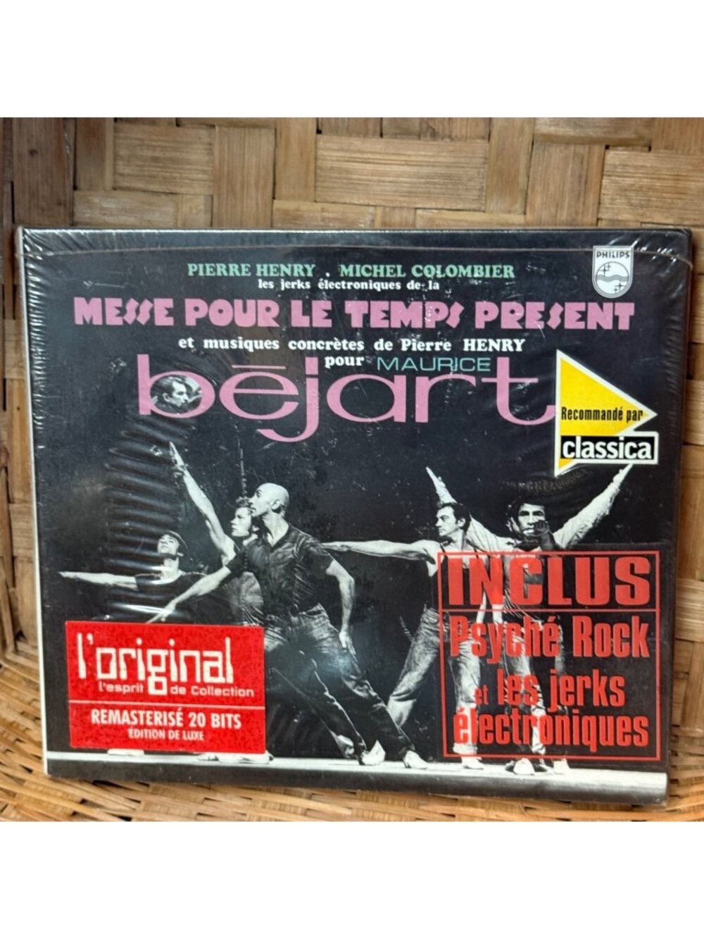 Pierre Henry & Michel Colombier Messe Pour Le Temps Présent Remastered 20-Bit CD